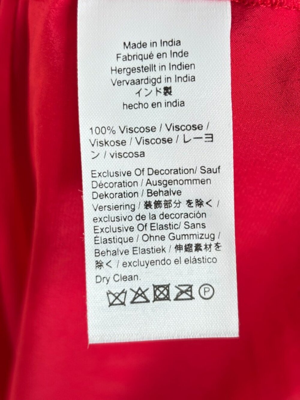 J.Crew Smocked Midi Dress 8 Crepe de Chine Red Peasant Prairie Milkmaid Preppy - Picture 10 of 13